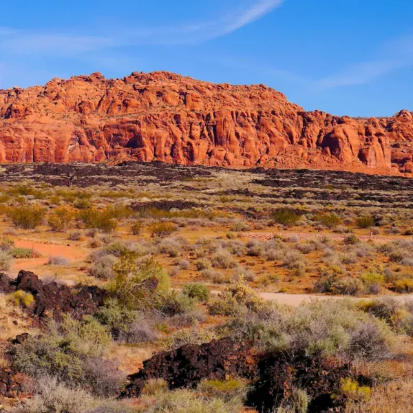View of a landscape in St. George, Utah, an area our drug rehab center serves.